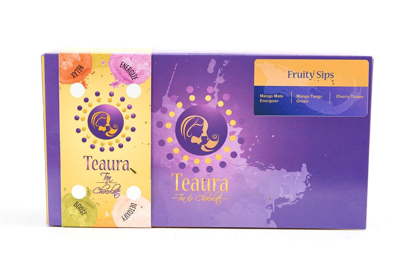 1 Dozen Fruity Sips Mood Box (Tea Gift Box)