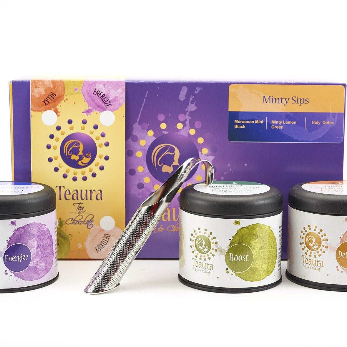 Minty Sips Mood Box - Gifts - Teaura Tea | Online Tea Store